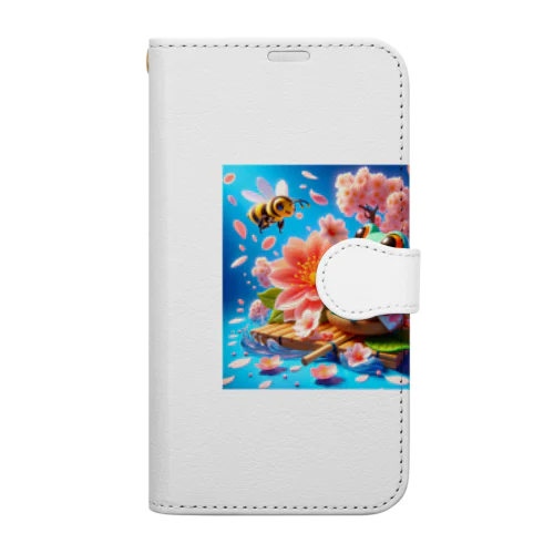 お花見2024 Book-Style Smartphone Case