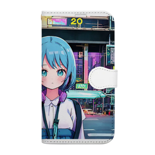 Aozuki│アオヅキ Book-Style Smartphone Case