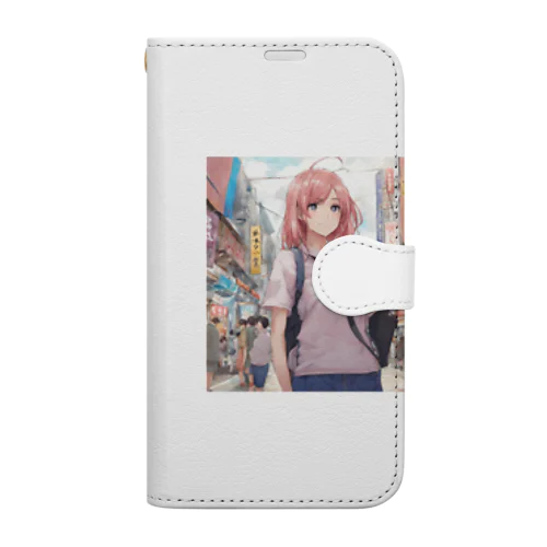 理想の彼女 Book-Style Smartphone Case