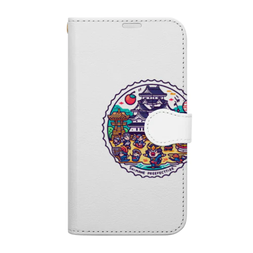 島根県 Book-Style Smartphone Case