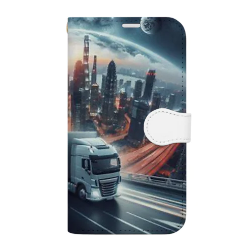 トラック🚛🔥 Book-Style Smartphone Case