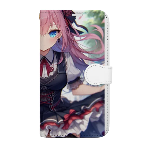 彩の舞-街角ファンタジア Book-Style Smartphone Case