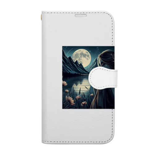 月夜の Book-Style Smartphone Case