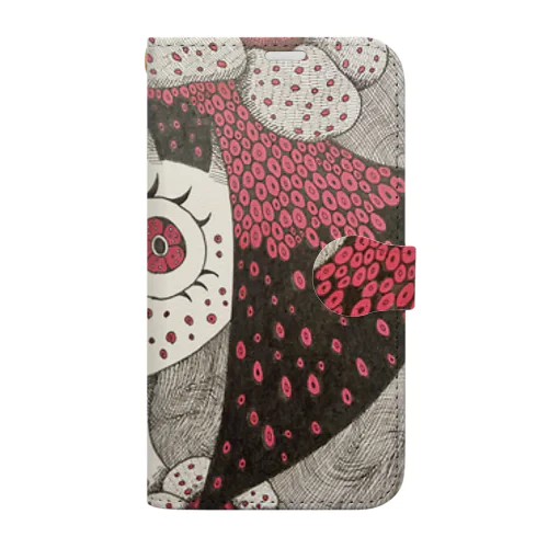 夢現の女の子 Book-Style Smartphone Case