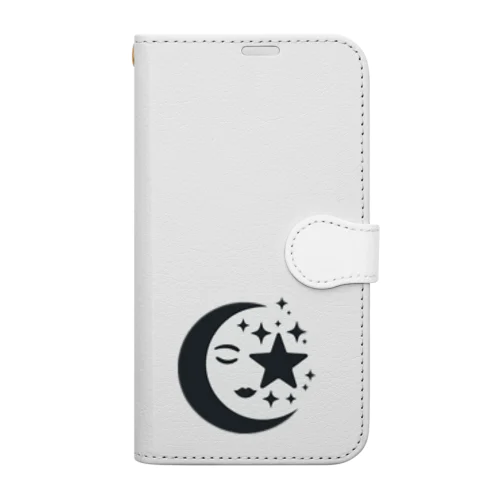 月 Book-Style Smartphone Case