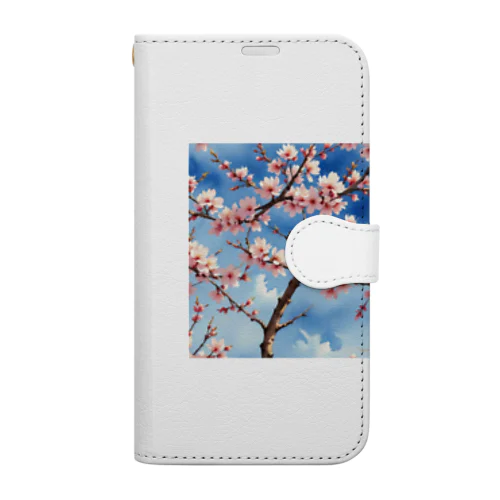 ドット絵の春_045 Book-Style Smartphone Case