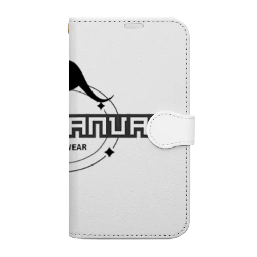 ワイルドキャンバスシャドウ Book-Style Smartphone Case