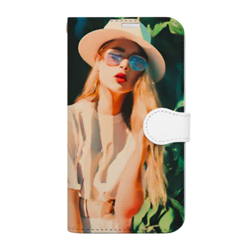 girl１ Book-Style Smartphone Case