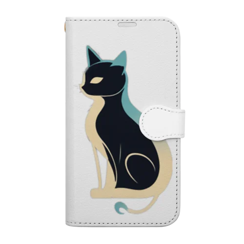 星の猫 Book-Style Smartphone Case