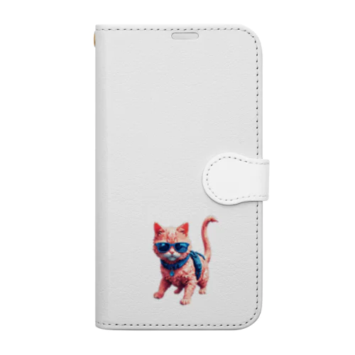 イケ猫 Book-Style Smartphone Case