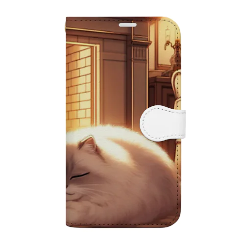 暖炉猫 Book-Style Smartphone Case