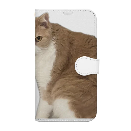 マシロくん猫グッズ Book-Style Smartphone Case