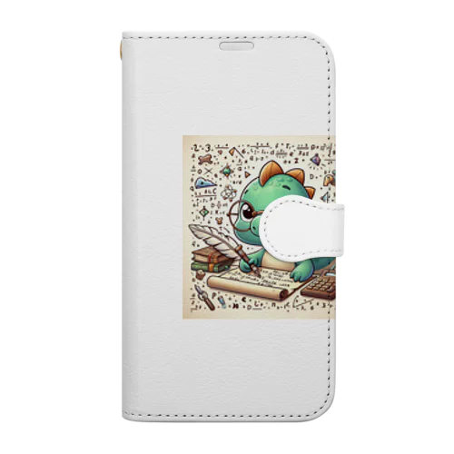 インテリサウルス Book-Style Smartphone Case