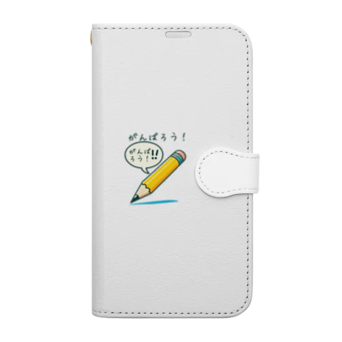 日常を彩る文房具スタンプ！ Book-Style Smartphone Case