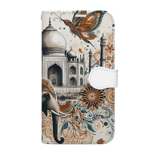 インドへようこそ✨ Book-Style Smartphone Case