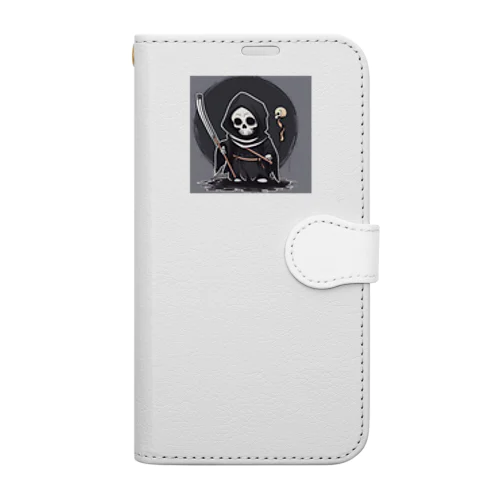 かわいい　死神さん Book-Style Smartphone Case