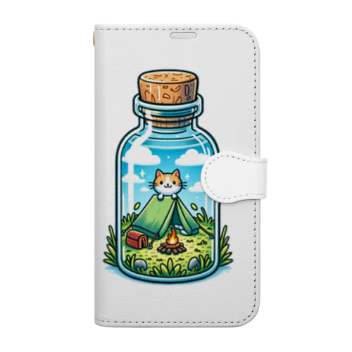 瓶CAT Book-Style Smartphone Case