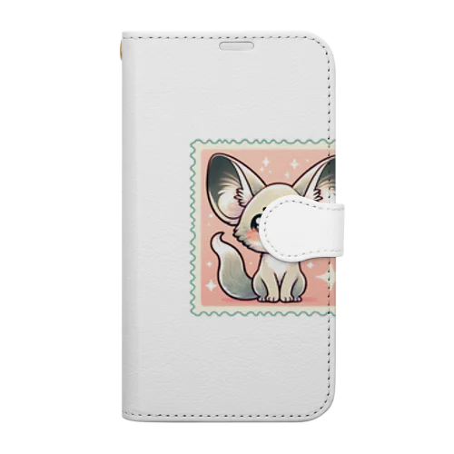 耳長フェネックちゃん21 Book-Style Smartphone Case