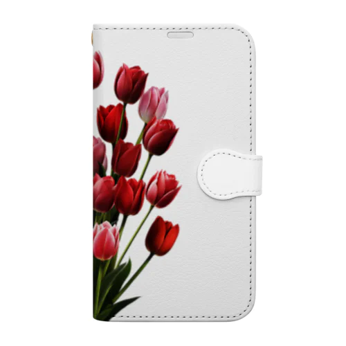 チューリップ 22 Tulips 手帳型スマホケース