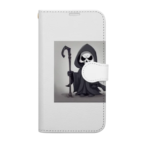 かわいい死神さん　キメ顔 Book-Style Smartphone Case