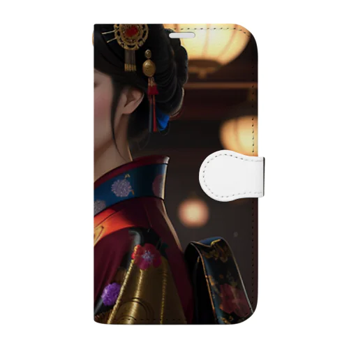 祇園>>GION　奥の // HANAMACHI Book-Style Smartphone Case