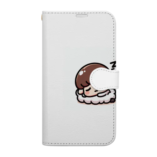 ひつじくん Book-Style Smartphone Case