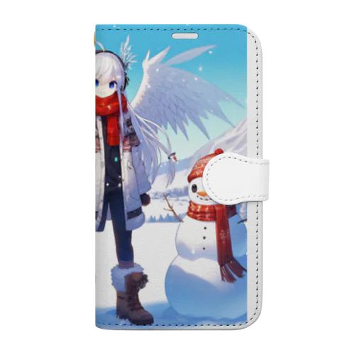 氷のドラゴン（Ice Dragons） Book-Style Smartphone Case