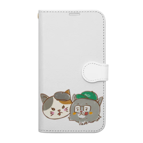 コジカナネコ Book-Style Smartphone Case