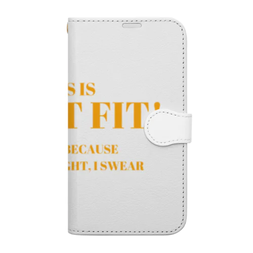 これはタイトフィットです!太ってるからじゃないよ! Book-Style Smartphone Case