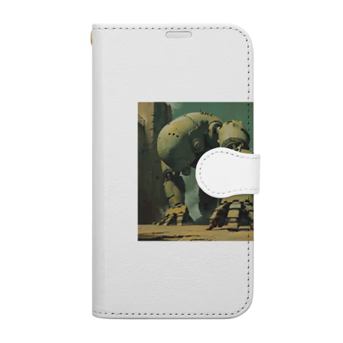 ロボツトと少年　なでしこ1478 Book-Style Smartphone Case