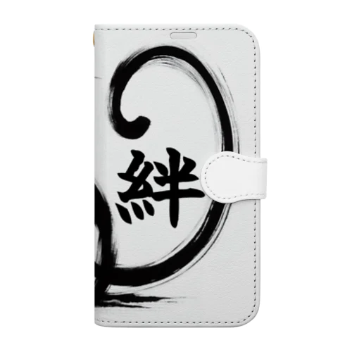 絆深める猫💕 Book-Style Smartphone Case