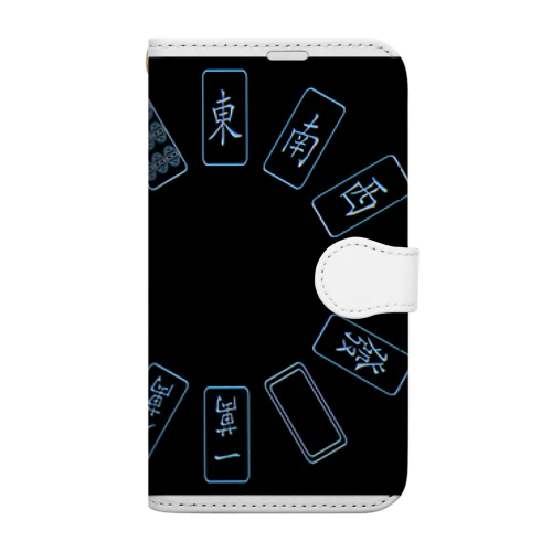 麻雀牌 Book-Style Smartphone Case