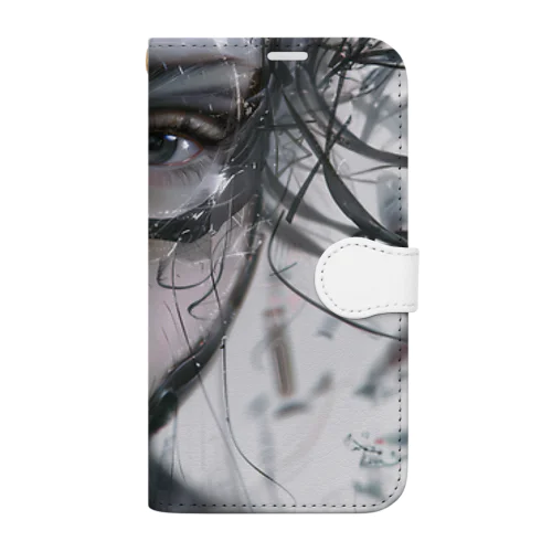 Cybernetic Gaze Book-Style Smartphone Case