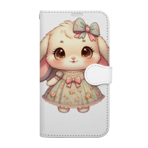 うさちゃん Book-Style Smartphone Case