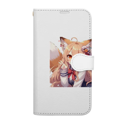 きつね娘２ Book-Style Smartphone Case