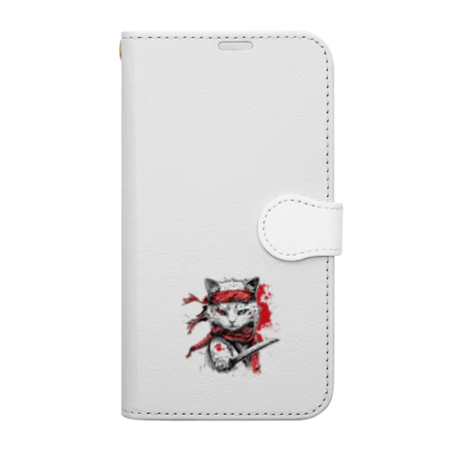 刺客 伍の猫 Book-Style Smartphone Case