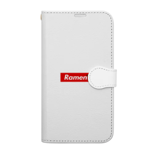 RAMEN部 ラーメン部 Book-Style Smartphone Case