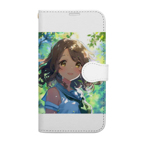 セーラー服の可愛い女の子　Tomoe bb 2712 Book-Style Smartphone Case