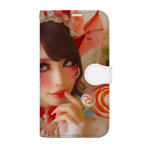 悪魔キャンディ Book-Style Smartphone Case