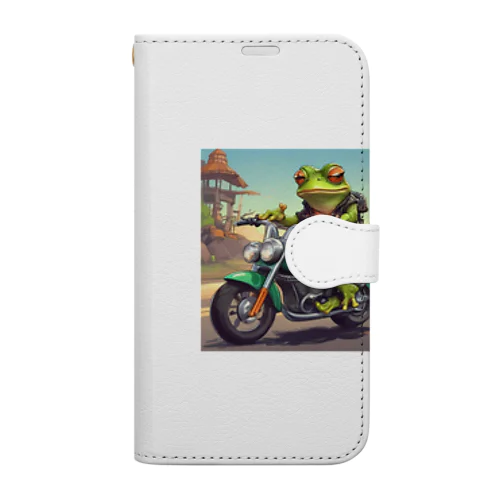 カエルライダー4兄弟　長男　マッテオ Book-Style Smartphone Case