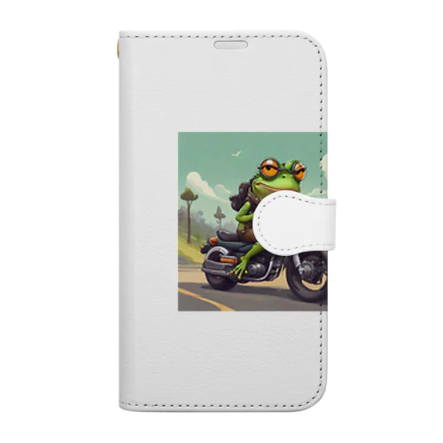 カエルライダー4兄弟　次男　ルカ Book-Style Smartphone Case