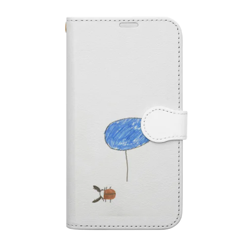 くわがたくん Book-Style Smartphone Case