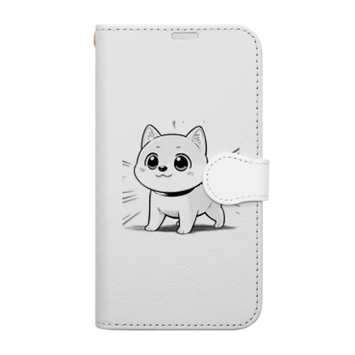 たくさんの愛らしさと癒し Book-Style Smartphone Case