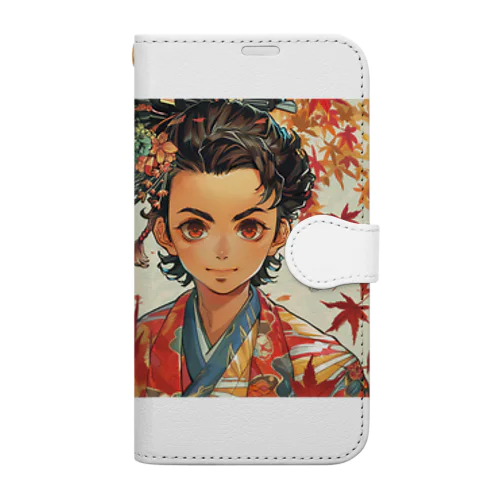 端午の節句　Tomoe bb 2712 Book-Style Smartphone Case