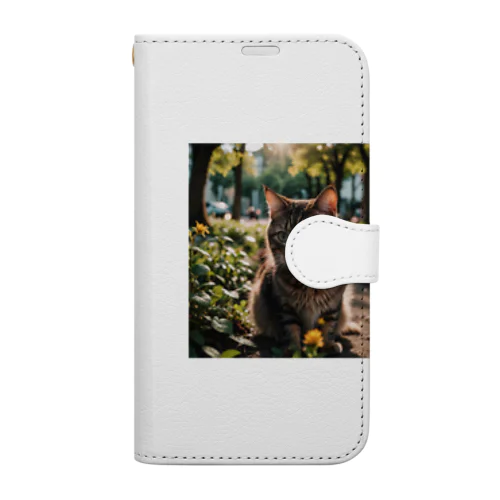 旅する猫 Book-Style Smartphone Case