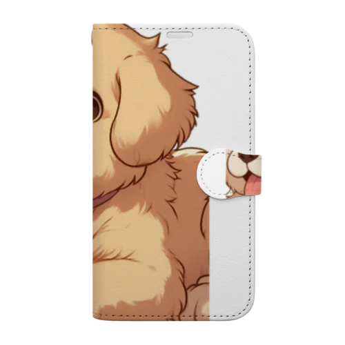 おりこんさんのワンわん Book-Style Smartphone Case