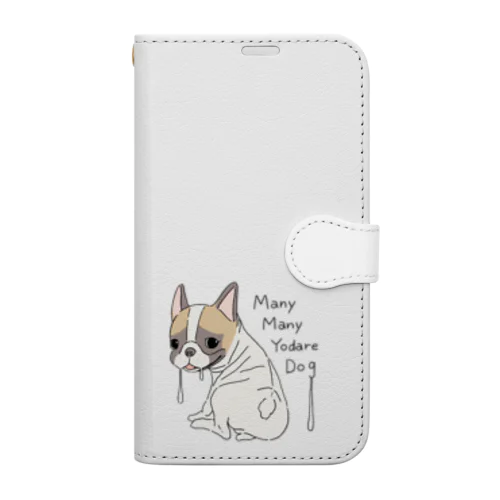 Many Many Yodare Dog Book-Style Smartphone Case