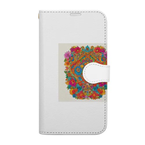 花がら Book-Style Smartphone Case