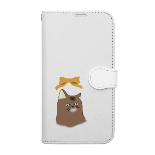Kids Cat１ Book-Style Smartphone Case