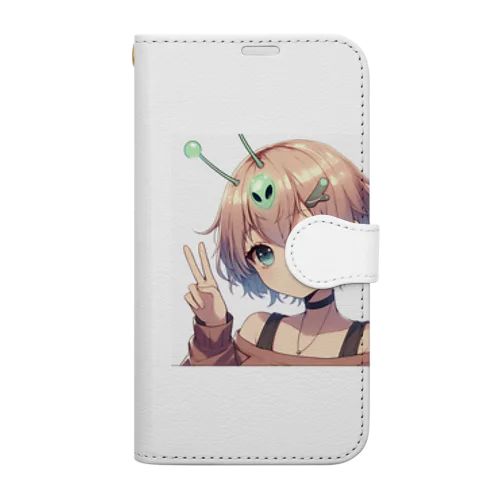 クールガール Book-Style Smartphone Case